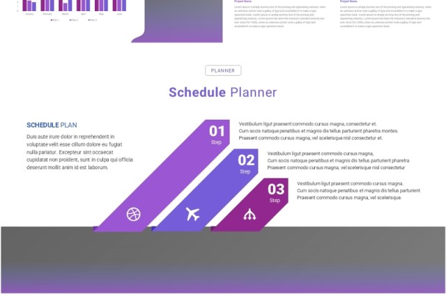 公司项目进度计划信息图PPT模板Corporate Schedule Planner 公司项目进度计划信息图PPT模板Corporate Schedule Planner