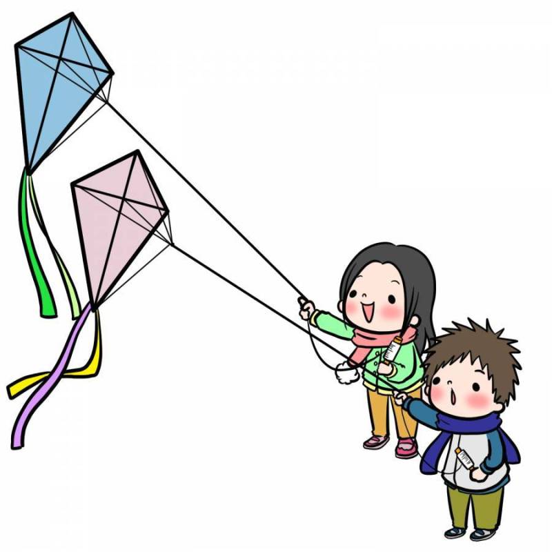 风筝给经典的钻石风筝字符串绘图