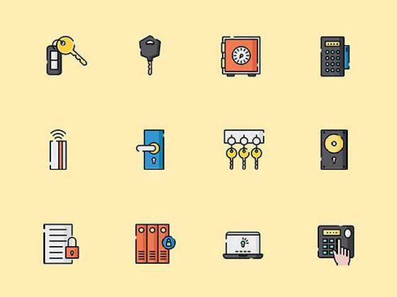 50 枚安全元素图标