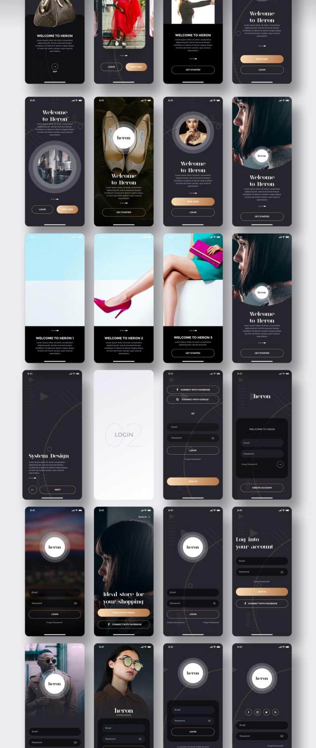 优雅的IOS UI套件,鹭 - IOS UI套件 优雅的IOS UI套件,鹭 - IOS UI套件