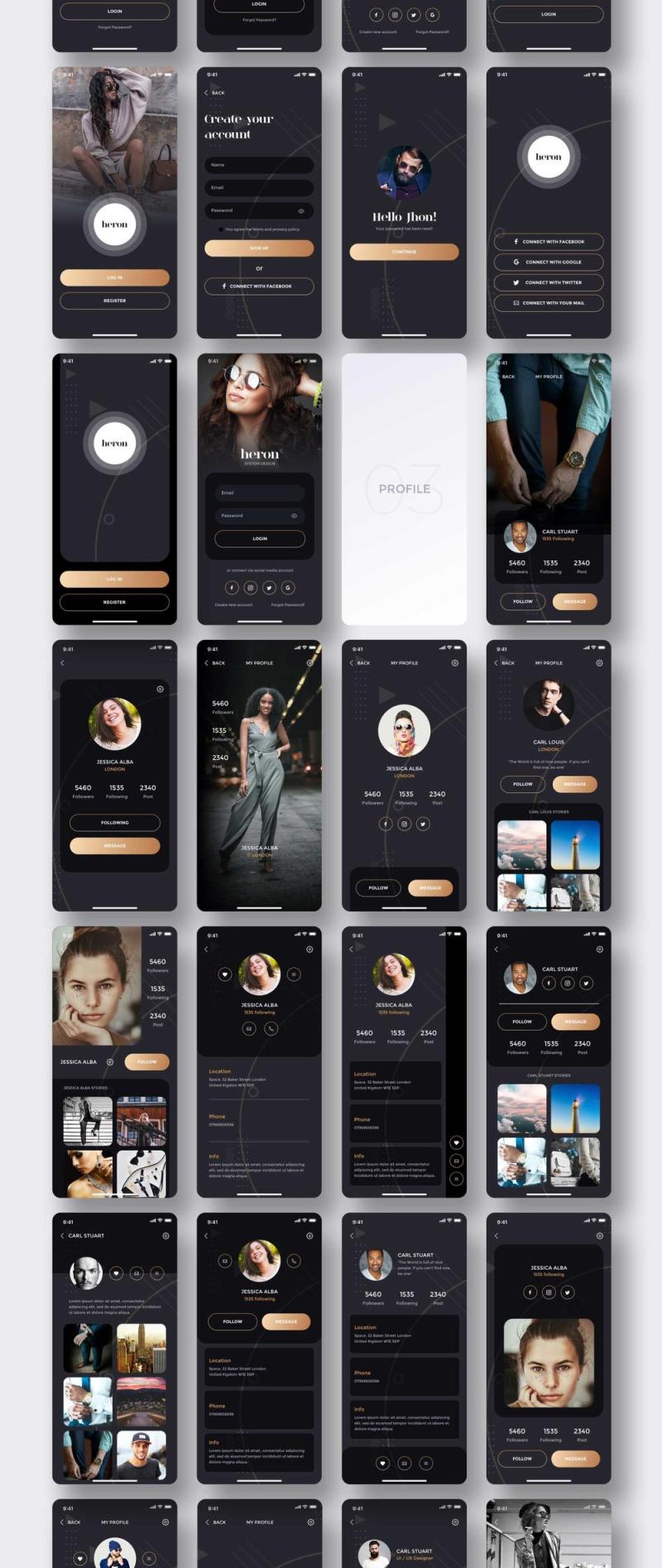 优雅的IOS UI套件，鹭 -  IOS UI套件