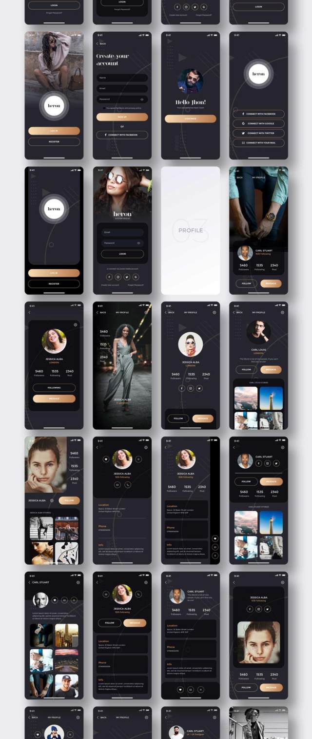 优雅的IOS UI套件,鹭 - IOS UI套件 优雅的IOS UI套件,鹭 - IOS UI套件