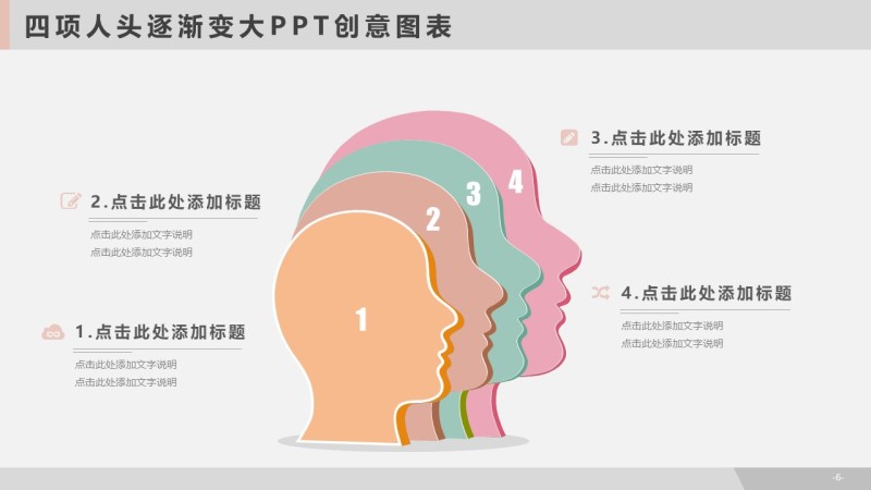 多场景办公PPT信息可视化图表6