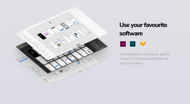 适用于Photoshop，Sketch＆XD的iOS 11消息应用套件，Sparks iOS 11 UI套件