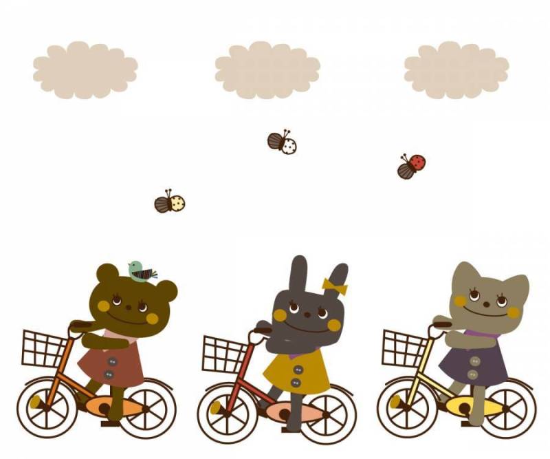 朋友 - 骑自行车