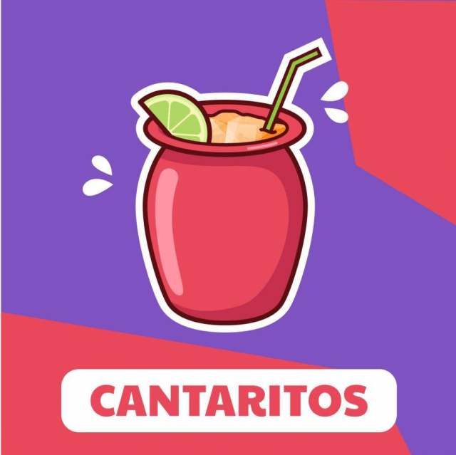 Cantaritos鸡尾酒海报