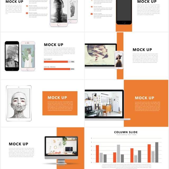 时尚简约形象设计展示PPT模板DOLOR - Powerpoint 时尚简约形象设计展示PPT模板DOLOR - Powerpoint