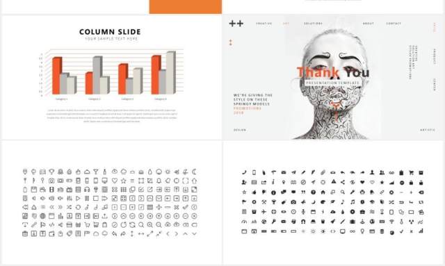 时尚简约形象设计展示PPT模板DOLOR - Powerpoint 时尚简约形象设计展示PPT模板DOLOR - Powerpoint
