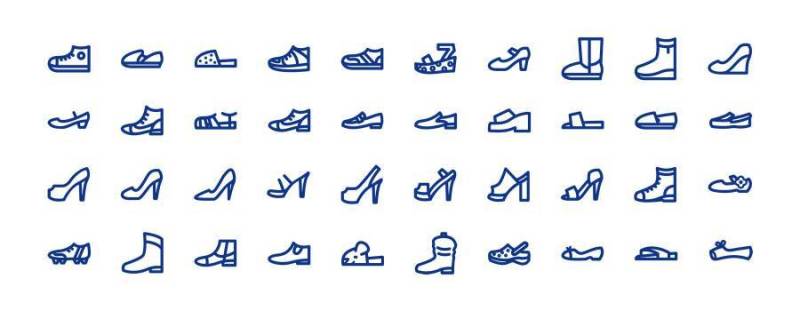40 枚鞋子图标