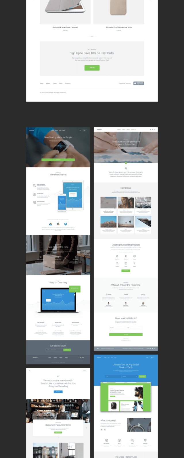 UX / UI设计专业工具包，模块02：布局