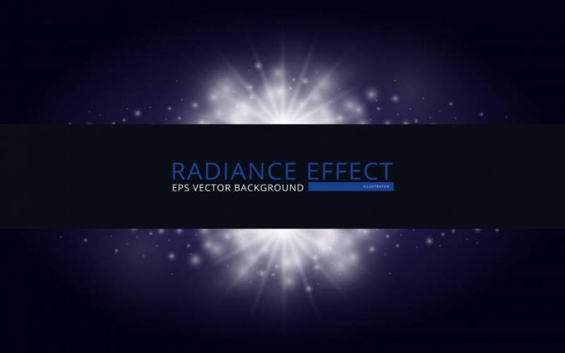 光辉矢量背景，可编辑模板