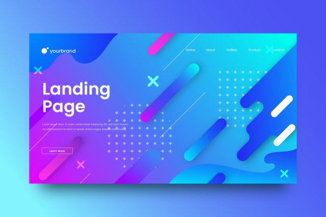 渐变蓝色登陆网站页面抽象背景AI网页UI界面平面设计素材Abstract Background 渐变蓝色登陆网站页面抽象背景AI网页UI界面平面设计素材Abstract Background