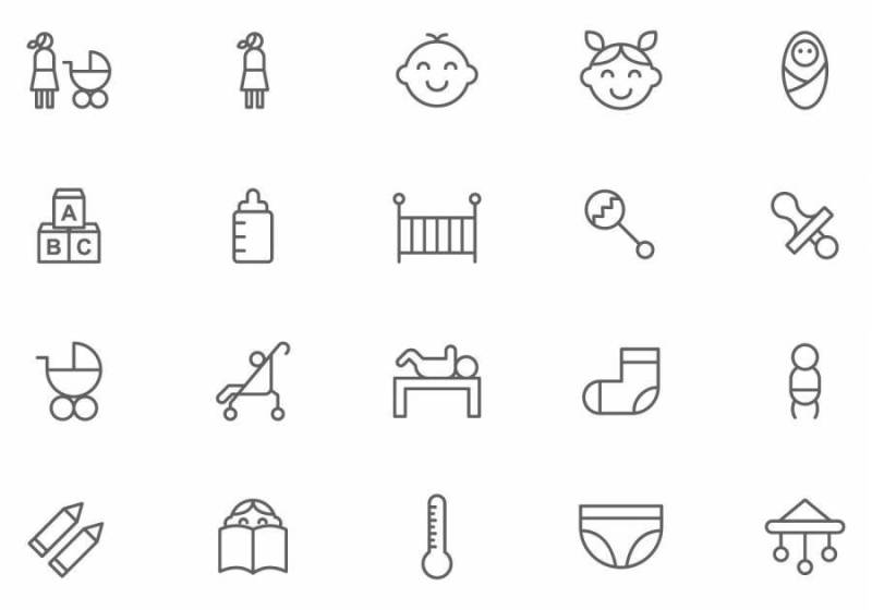  保姆和婴儿载体