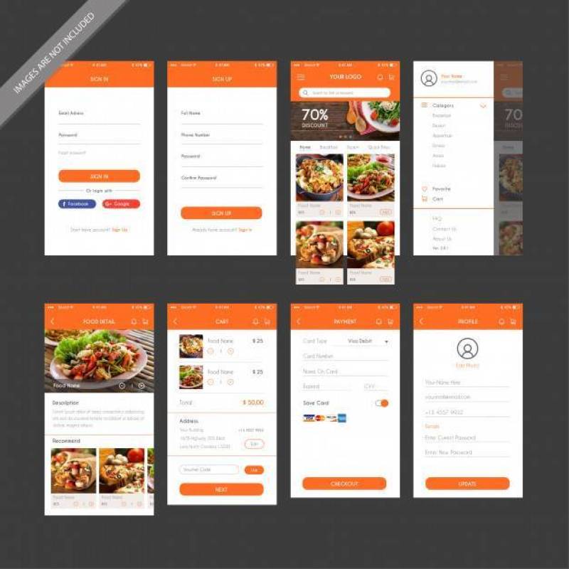 餐厅移动应用用户界面设计