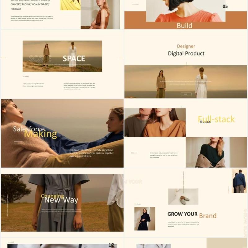 商业营销工作通用PPT模板demagz business marketing powerpoint