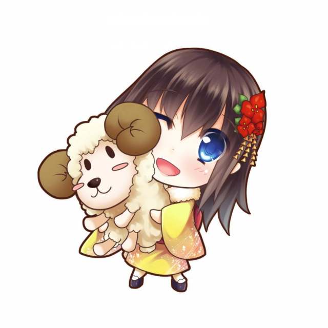 羊和女孩（正常）