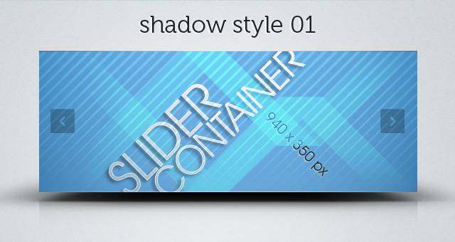 Web Slider Psd Shadows Pack Web Slider Psd Shadows Pack