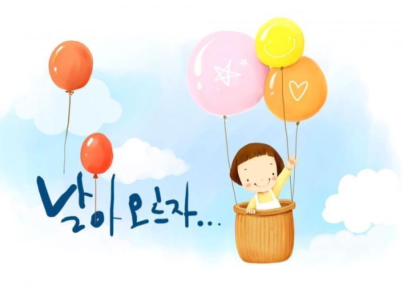 韩国儿童插画psd素材-62