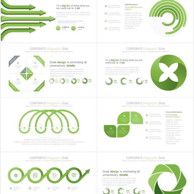 11套公司宣传报告用可视化图表PPT素材CORPORATE - PowerPoint Infographics 11套公司宣传报告用可视化图表PPT素材CORPORATE - PowerPoint Infographics