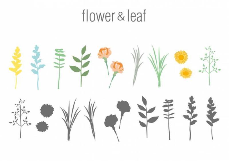 少女材料025什锦花