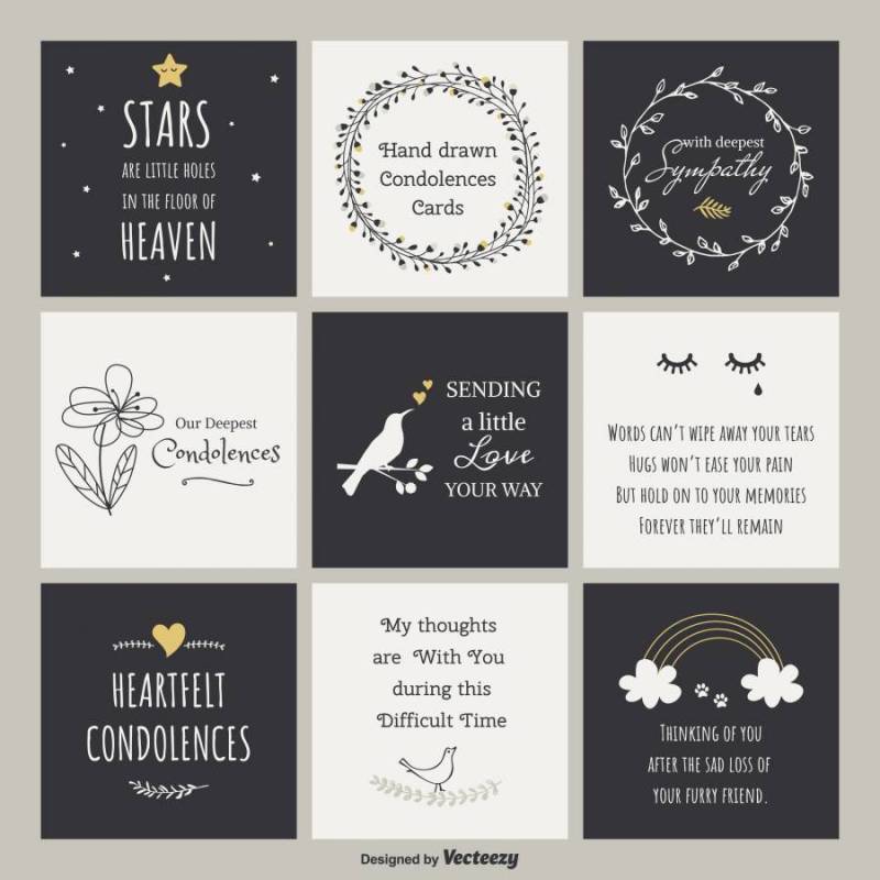 可爱的手绘吊Vector矢量卡片