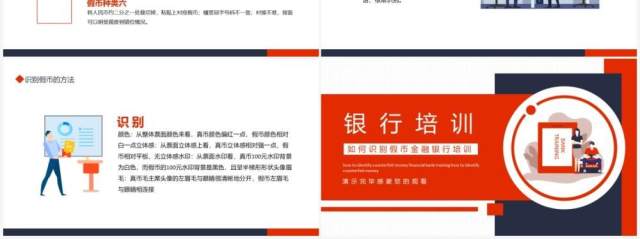 如何识别假币金融银行培训动态PPT模板 如何识别假币金融银行培训动态PPT模板