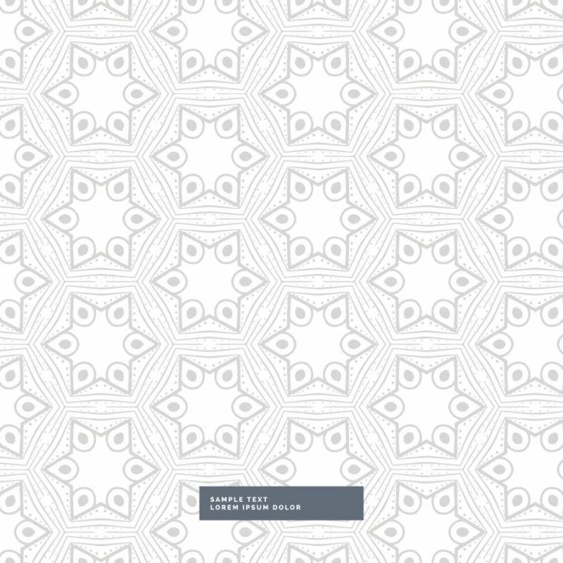 白色背景上的几何形状灰色模式