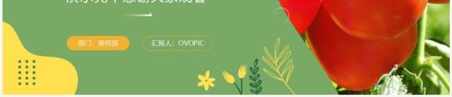 绿色简约风农产品推介PPT通用模板 绿色简约风农产品推介PPT通用模板