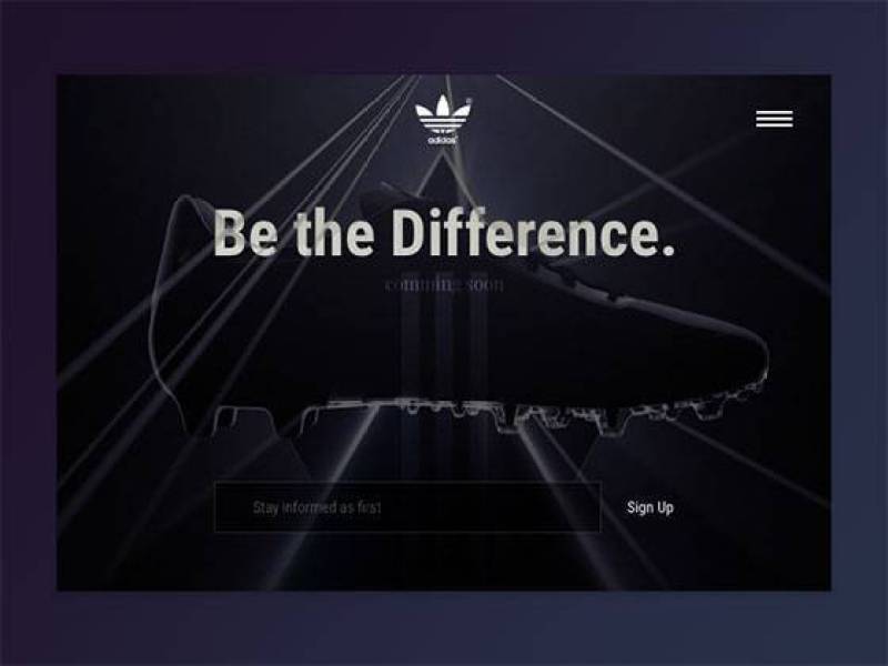 阿迪达斯落地页