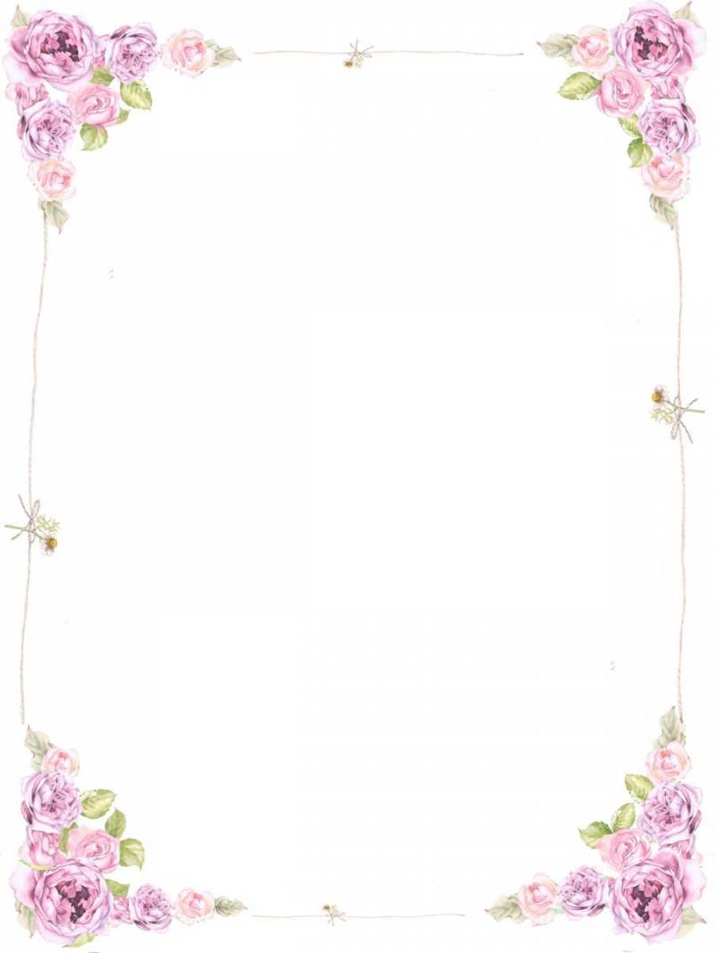 文具4 - 豪华玫瑰字母垫