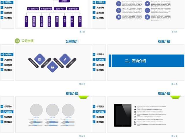 企业介绍公司简介文化宣传团队精神商务汇报