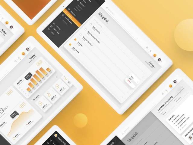适用于Sketch,Photoshop和XD,Aurelia Web UI Kit的优雅仪表板Web App UI工具包 适用于Sketch,Photoshop和XD,Aurelia Web UI Kit的优雅仪表板Web App UI工具包