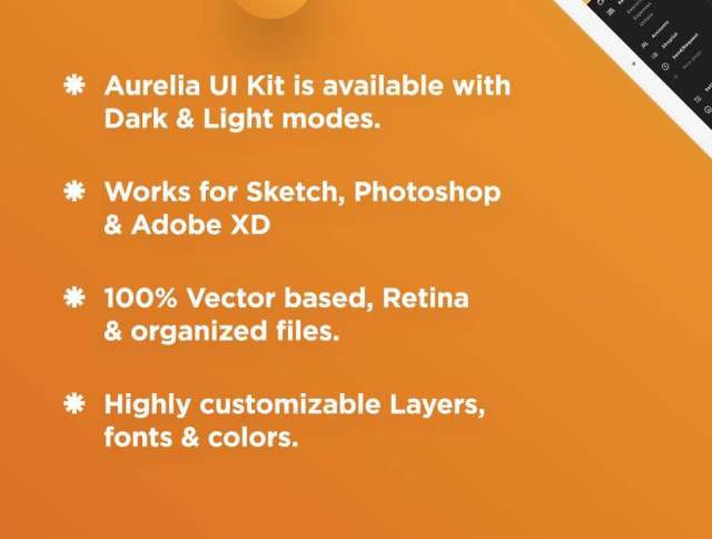 适用于Sketch,Photoshop和XD,Aurelia Web UI Kit的优雅仪表板Web App UI工具包 适用于Sketch,Photoshop和XD,Aurelia Web UI Kit的优雅仪表板Web App UI工具包
