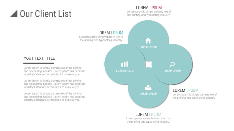 浅绿色信息可视化PPT图表34