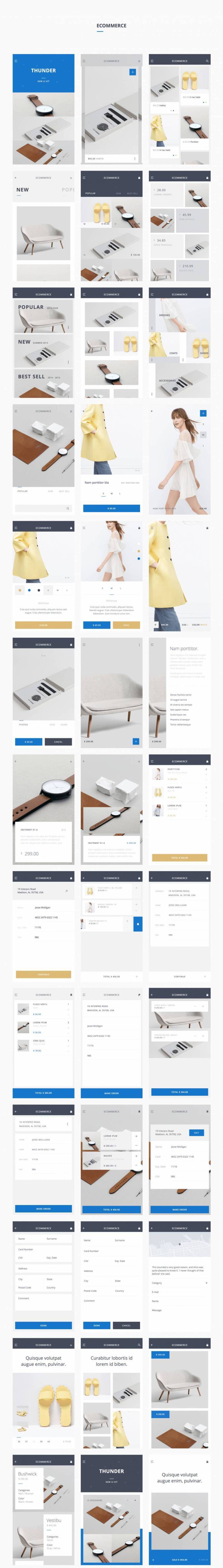 高品质的移动UI套件，迅雷UI套件