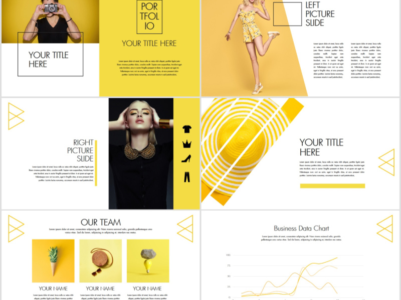 原创橙时尚-高端时尚绚丽服装营销策划PPT模板