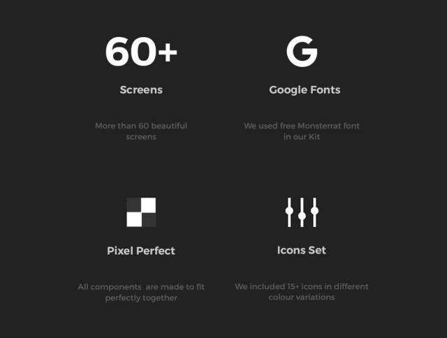Mono iOS UI工具包,60多个电子商务项目的手机屏幕 Mono iOS UI工具包,60多个电子商务项目的手机屏幕