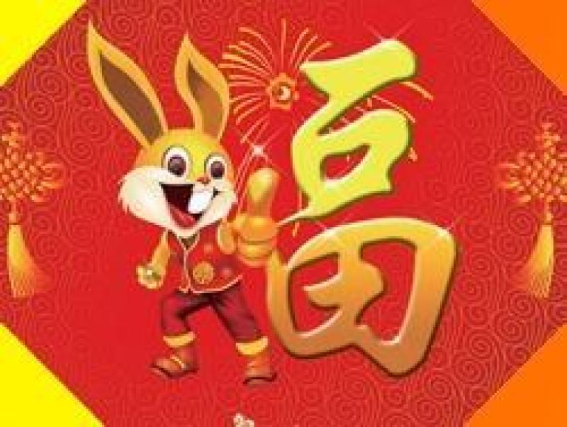 传统福字贴2011兔年版（CMYK印刷色）