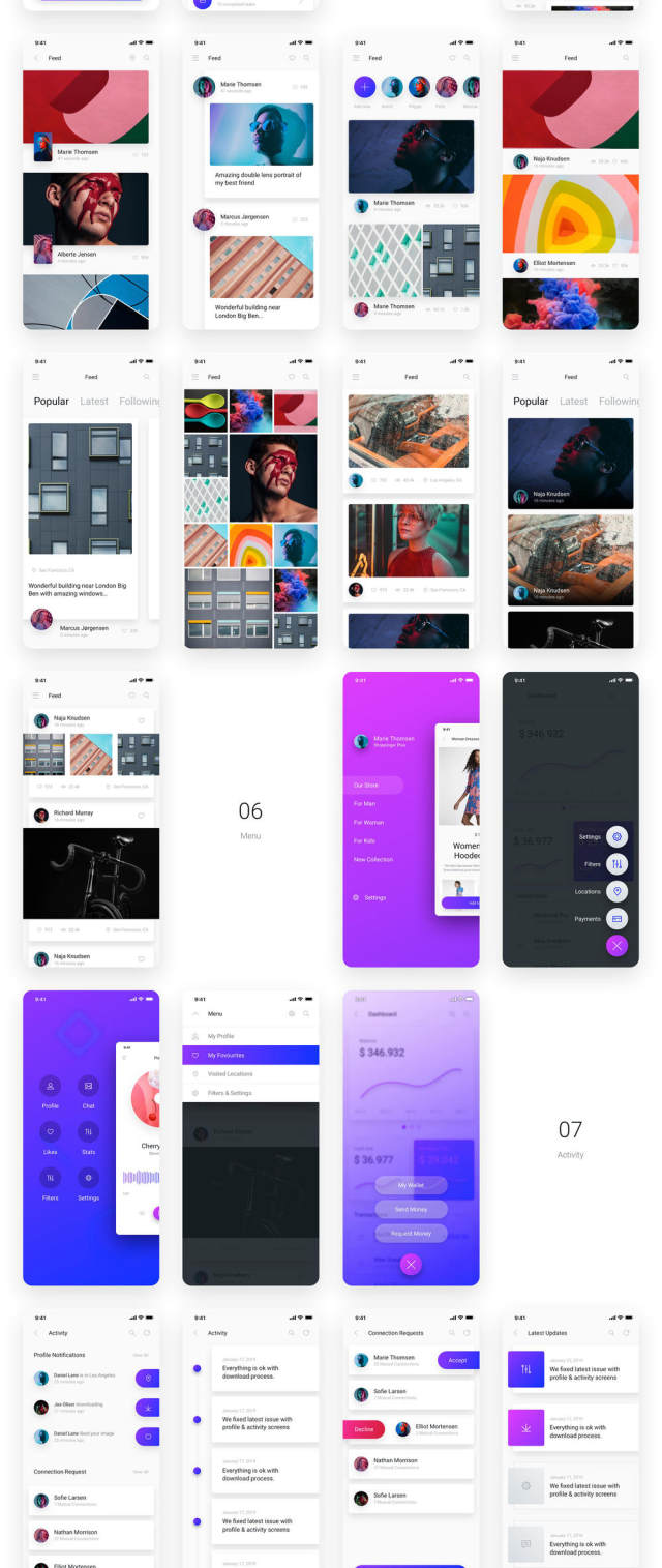 独特,时尚且超大的UI工具包,包含100多种移动应用模板.Brake UI Kit 2.0 独特,时尚且超大的UI工具包,包含100多种移动应用模板.Brake UI Kit 2.0