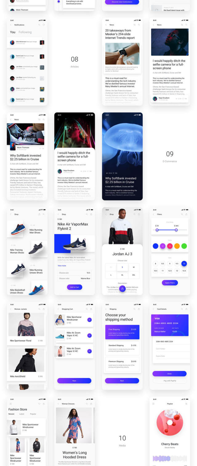 独特,时尚且超大的UI工具包,包含100多种移动应用模板.Brake UI Kit 2.0 独特,时尚且超大的UI工具包,包含100多种移动应用模板.Brake UI Kit 2.0