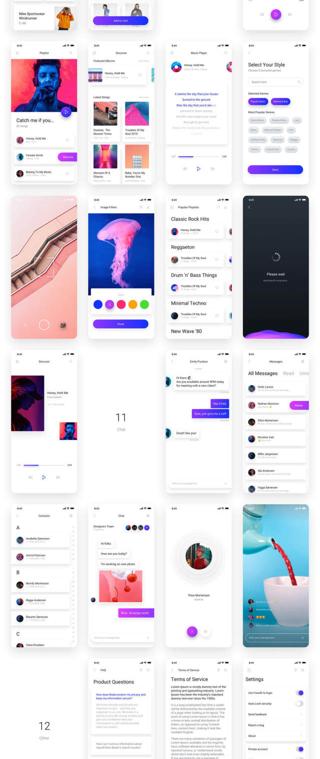 独特,时尚且超大的UI工具包,包含100多种移动应用模板.Brake UI Kit 2.0 独特,时尚且超大的UI工具包,包含100多种移动应用模板.Brake UI Kit 2.0