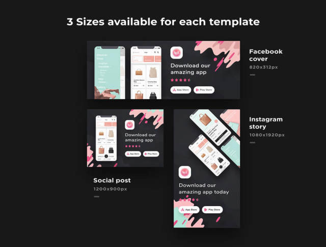 创新社会化媒体模板VOL.1 - 用Photoshop,素描和XD,佛罗伦萨VOL.1工程 创新社会化媒体模板VOL.1 - 用Photoshop,素描和XD,佛罗伦萨VOL.1工程