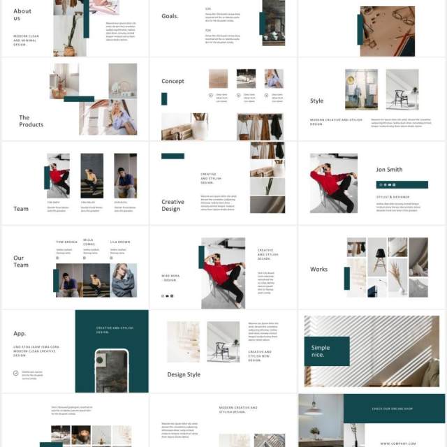 简约图文展示通用PPT模板NOYA - Powerpoint Template 简约图文展示通用PPT模板NOYA - Powerpoint Template