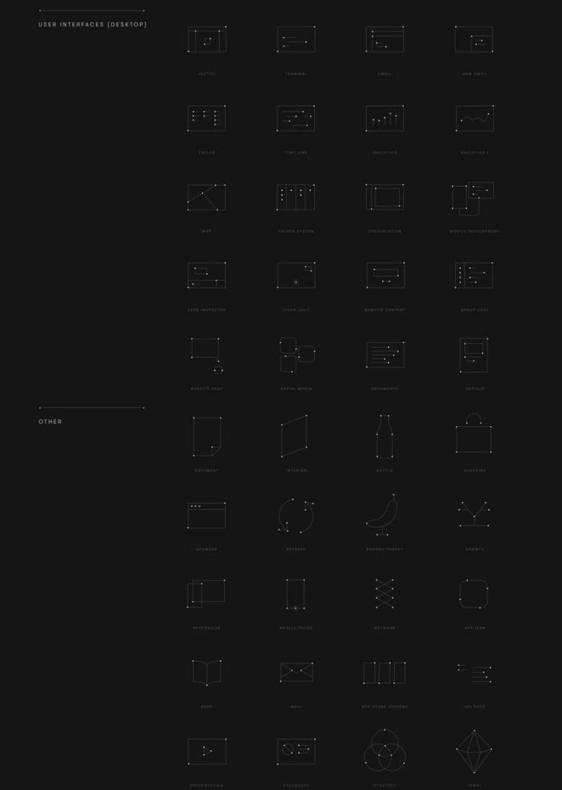 180图标插图演示精准，技术和专业，Nucleus图标集
