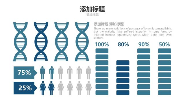 蓝色医学医疗医用PPT图表16