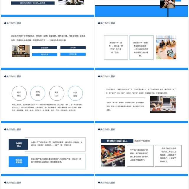打造卓越的执行力赢在执行员工执行力培训课程动态PPT模板