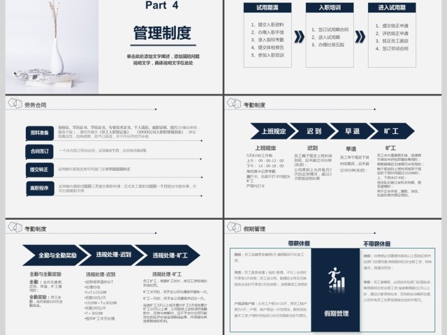 2017年简洁入职培训PPT模板