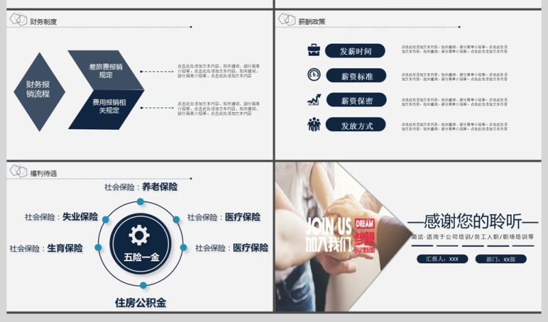 2017年简洁入职培训PPT模板