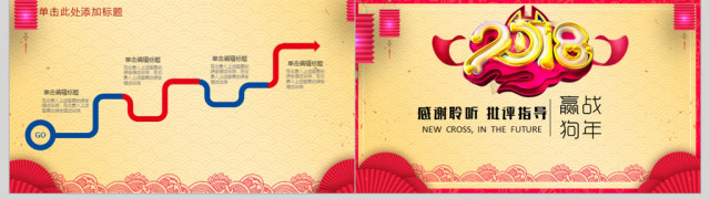 2018赢战狗年新跨越新未来ppt 2018赢战狗年新跨越新未来ppt