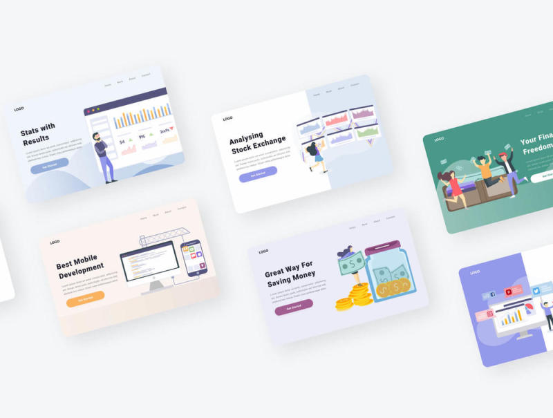 300多个插图，50多个场景，100多个Web和移动UI模板，巨大的插图包和创建者